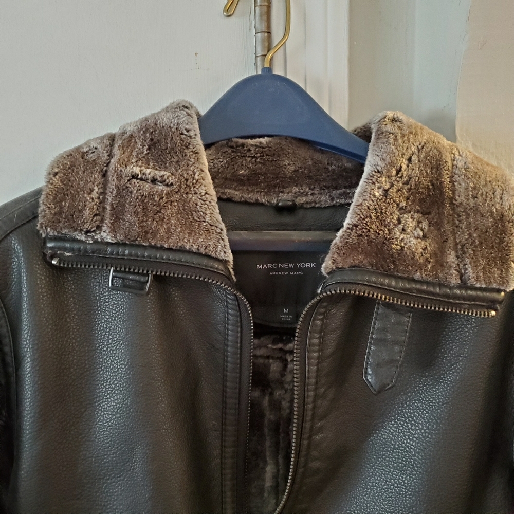 Men's leather Jacket